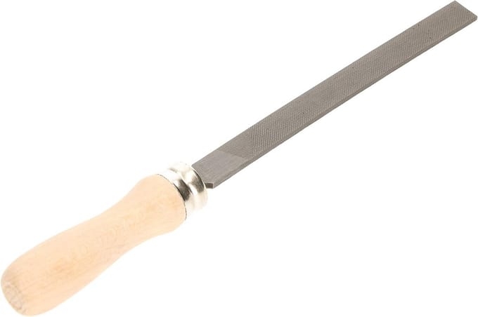 Platte Werkplaatsvijl 125 mm Slag 1 (Grof) voor Metaalbewerking