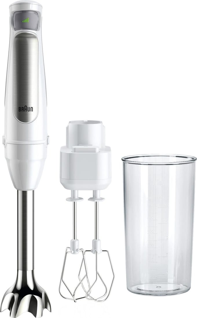 Braun MultiQuick 7WH MQ7005WH - Staafmixer - Wit