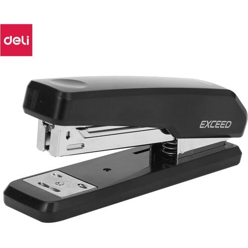 Deli Office Nietmachine - 25 vel, 24/6 & 26/6, Zwart