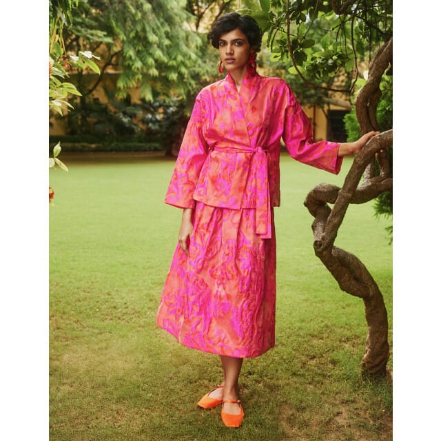 Oilily Jai Kimono - Paars - 36