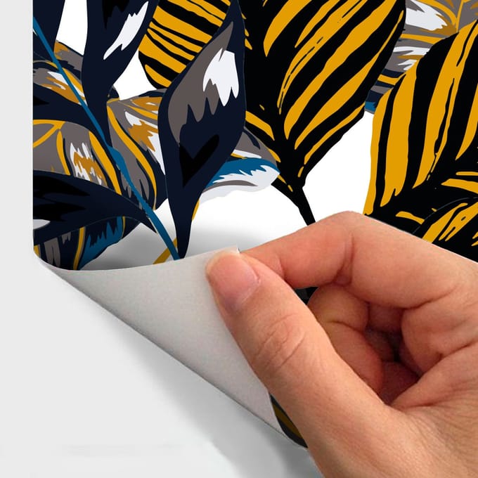 Behang-effect sticker - IQUITOS - 50x50cm