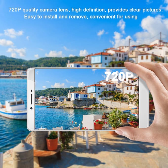 5?50mm 720P Beveiligingscamera Auto Iris Zoomlens voor CCTV Bewakingssysteem gray