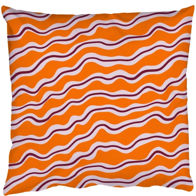 Sierkussens - Kussentjes Woonkamer - 45x45 cm - Retro - Golvend - Oranje