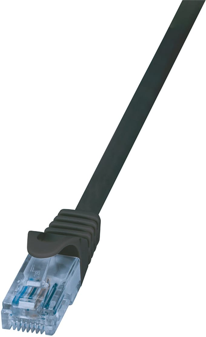 Logilink Patchkabel Voor Computer, Switch, Router, Cat6A, 2 Meter, Optimale Prestaties.