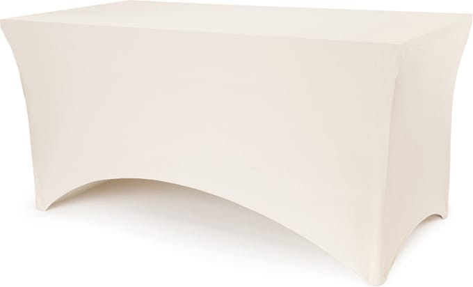 Tafelhoes Stretch Cappucino, 183 x 76 x 74cm