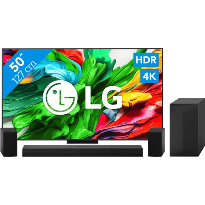 LG 50" QNED86 EVO 4K (2025) + LG DS60TR