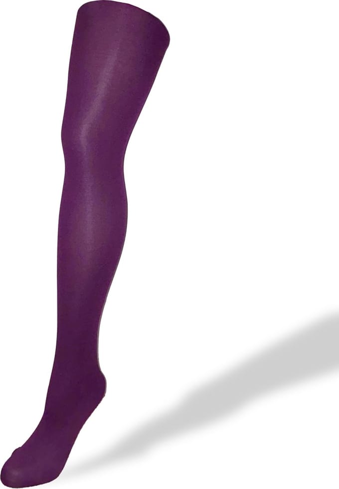 Panty MICROFIBRE 60 DEN - BURGUND van Gabriella-S