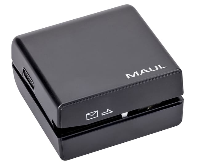 Briefopener maul electrisch incl 4 batterijen 74x70x40mm blister