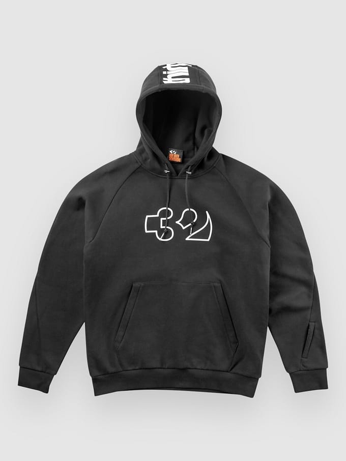 ThirtyTwo Team Tech Fleece Jas zwart