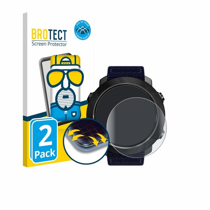 BROTECT - Screenprotector voor North Edge Apache 3 - Folie Beschermfolie matte volledig dekking 2 Stuks