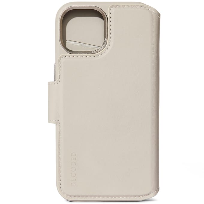 Decoded Leather Detachable Wallet for iPhone 13/14/15 Clay