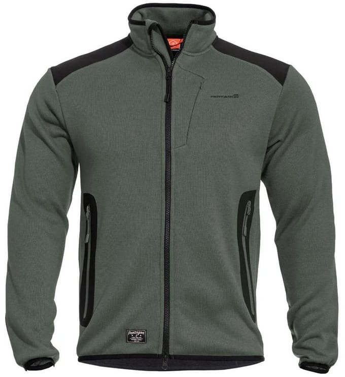Pentagon Amintor Tactical Sweatshirt Met Rits Groen M Man