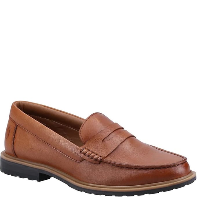 Hush Puppies Dames/Dames Verity Leren Casual Schoenen (Tan)
