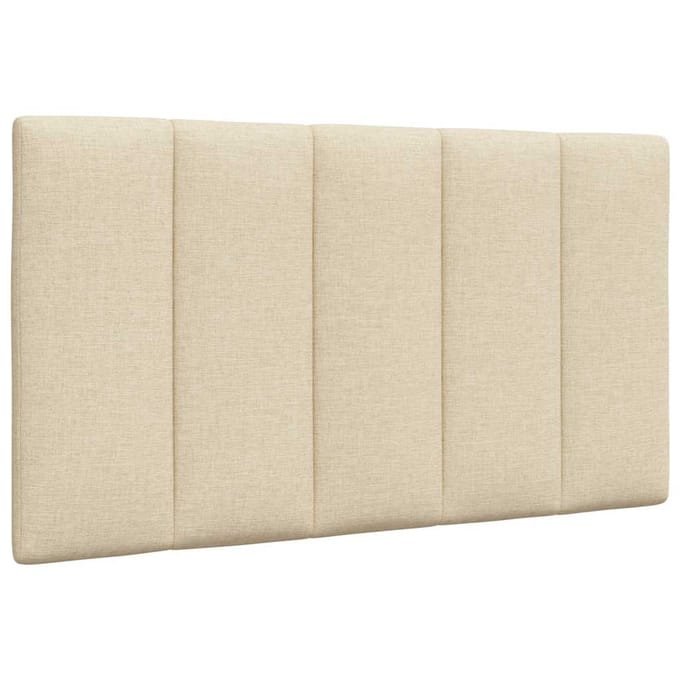 vidaXL - Hoofdbordkussen - "Hanko" - 80 - cm - stof - crèmekleurig