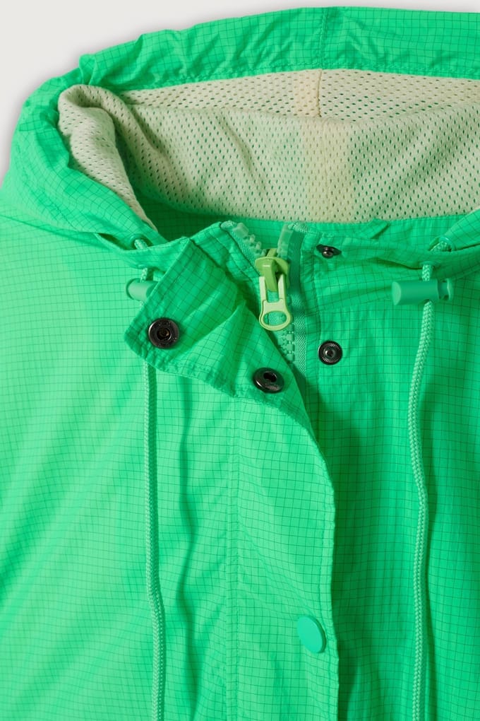 American Vintage Loose Long Zip-up Jacket Taglia: OS | Trench Outlet | Donna
