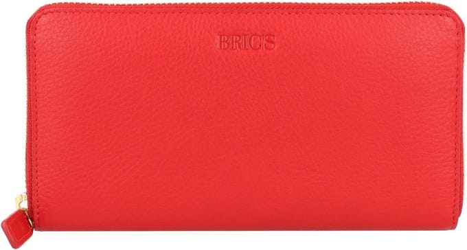 Bric's Marmolada Portemonnee RFID Leer 18,5 cm - Dames - Horizontaal - rosso
