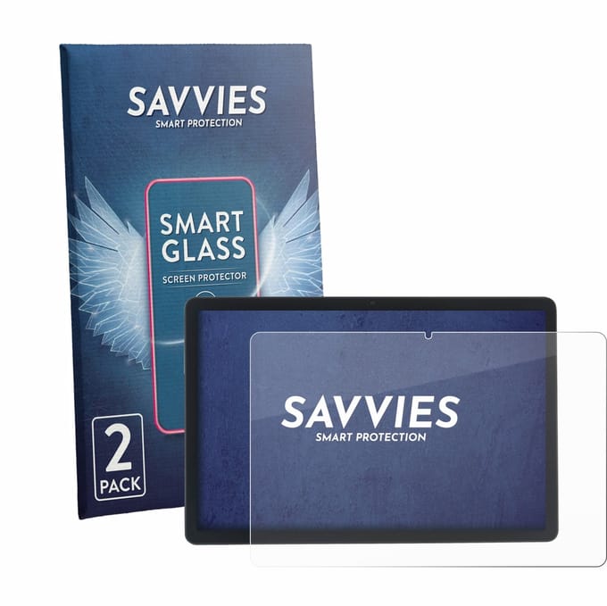 2 Stuks Savvies Screenprotector - geschikt voor Acepad A172 - beschermfolie glas transparant