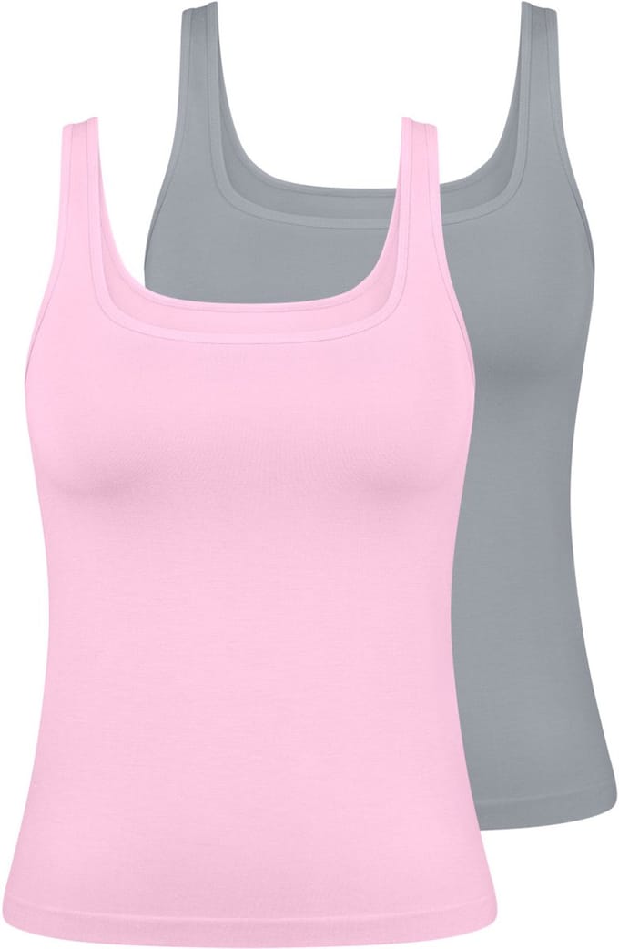 sloggi Dames onderhemd 2 pack GO Sense