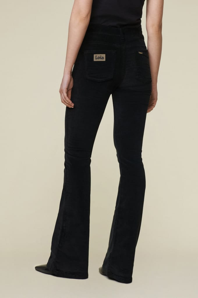 Lois Raval Black Taglia: W24L30 | Pantaloni da completo Outlet | Donna | Nero