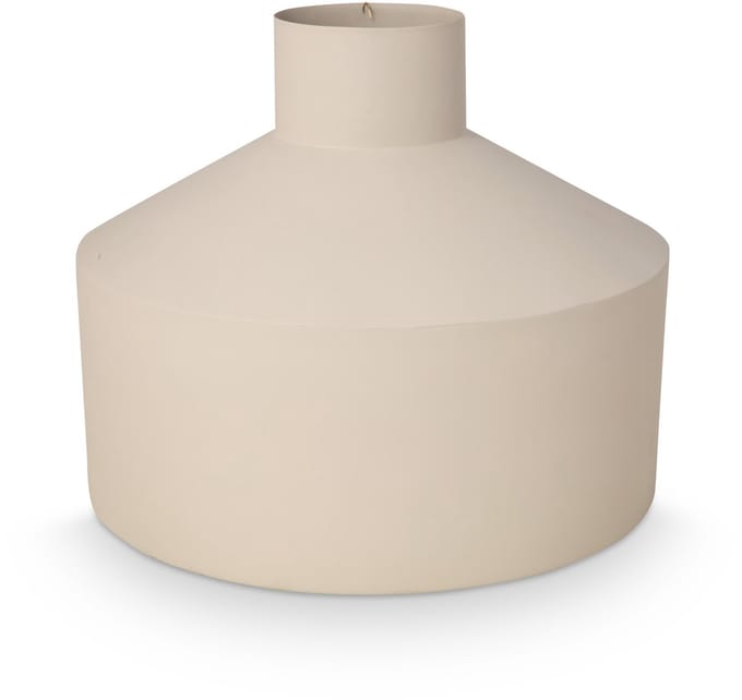 vtwonen - Basic - Vaas - Zand - Metaal - 38x31cm