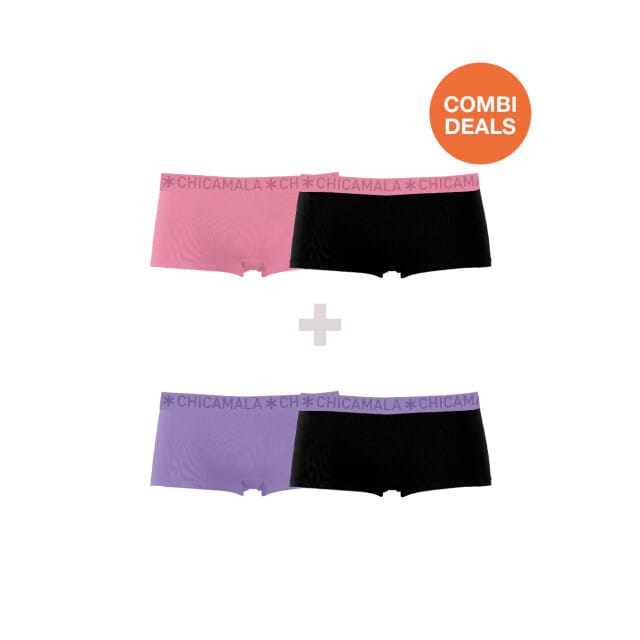 Meisjes 2+2-pack Boxershorts