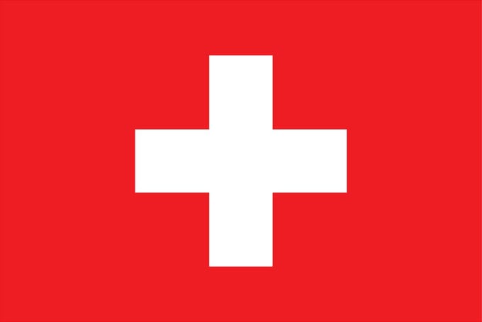 ESPA - Supportervlag van Zwitserland 150 x 90 cm