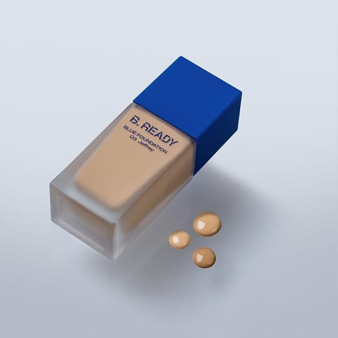 [WEES KLAAR] Blue Foundation SPF 27+ PA++ 35ml 02 Ryan beige