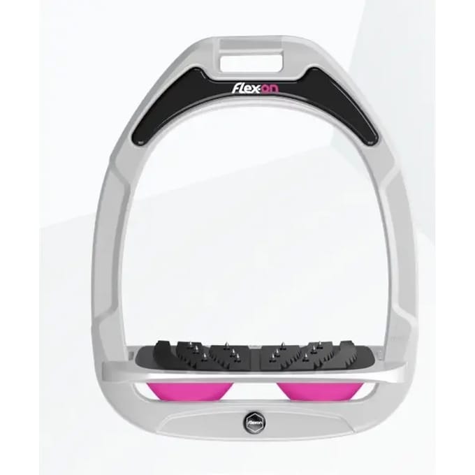 Ultra Grip Inclinatie Beugels Wit/Grijs/Roze Flex-On Green Composite