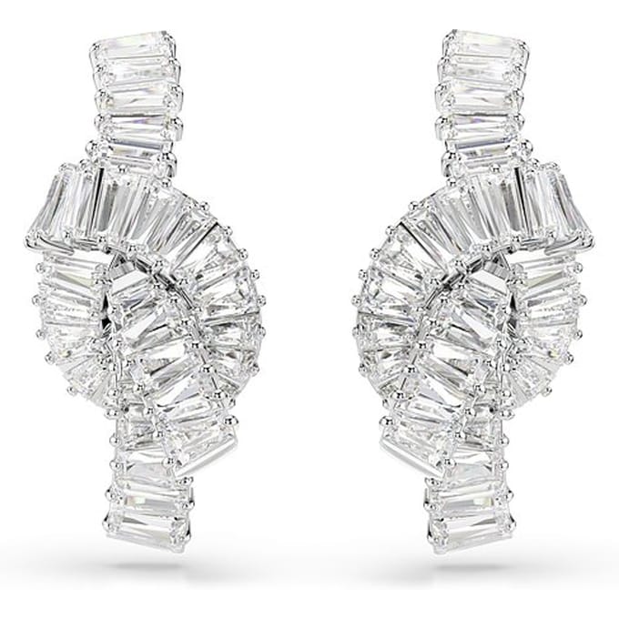 Swarovski 5727040 - Matrix - Zilverkleurig - Oorbellen
