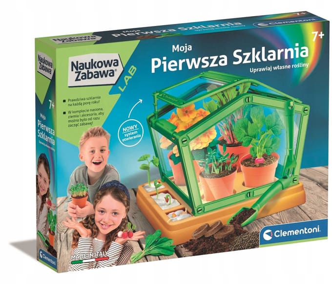 Clementoni Mijn Eerste Kas: Leerzaam Experimenteerspeelgoed