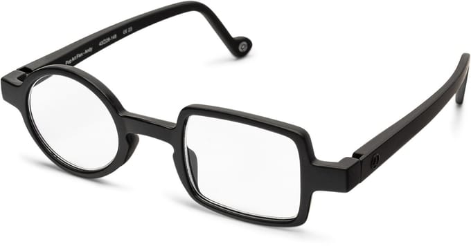 Leesbril Aptica Pop Art Andy-Zwart-+2.00