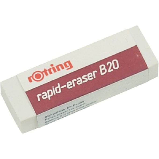 Rotring Gum B20 for Technical Tekening with lead x 20 pack