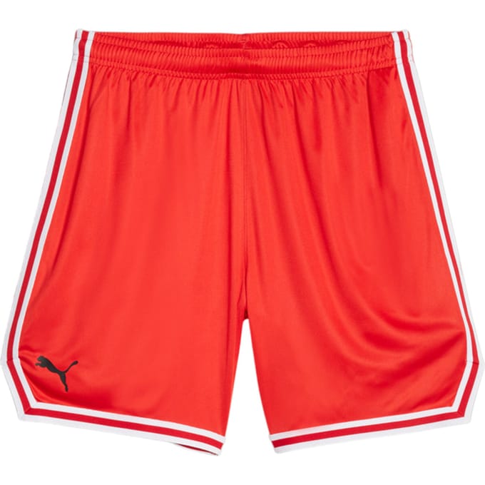 Puma Hoops Team Game Korte Broek Rood K04