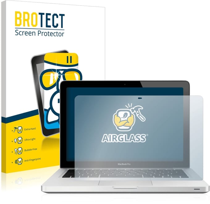 Screenprotector voor Apple MacBook Pro 13" 2012 Beschermglas transparant