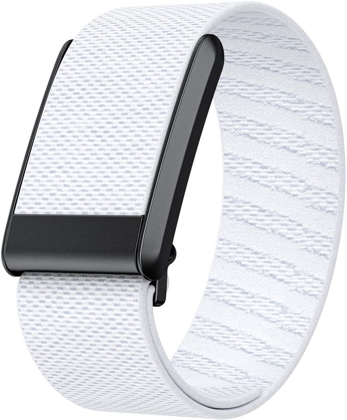 Strap-it Elastisch nylon bandje - geschikt voor Whoop 4.0 (wit)