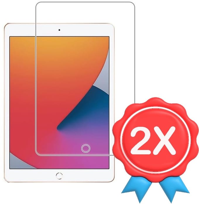 Screenprotector Glas - Tempered Glass Screen Protector Geschikt voor: Apple iPad Mini 4 / iPad Mini 5 2021 - 7.9 Inch - 2x