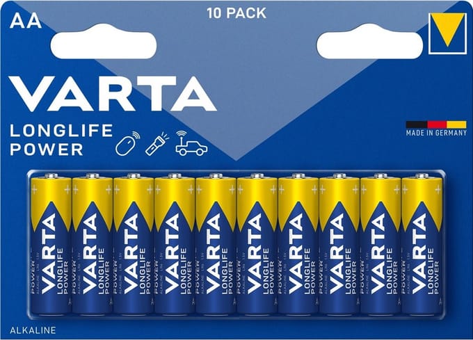 Varta Longlife Power AA 10 stuks
