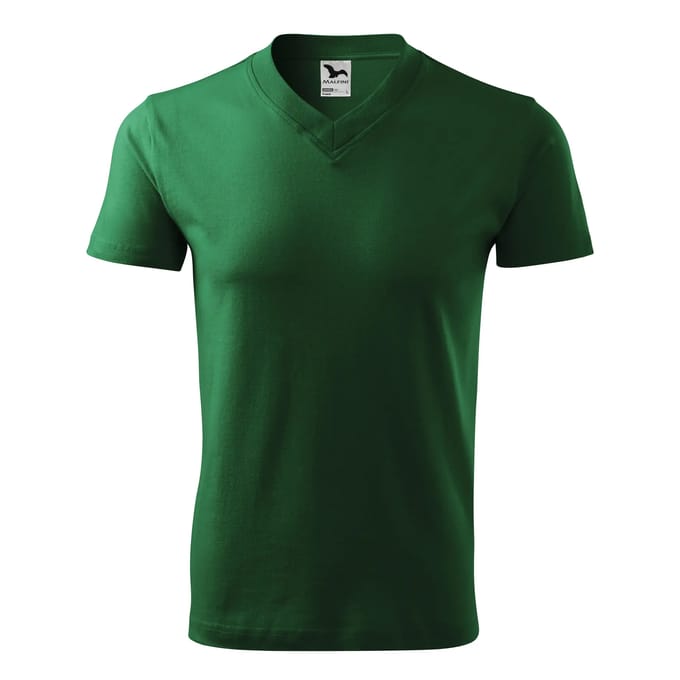 T-shirt met V-hals Malfini 102