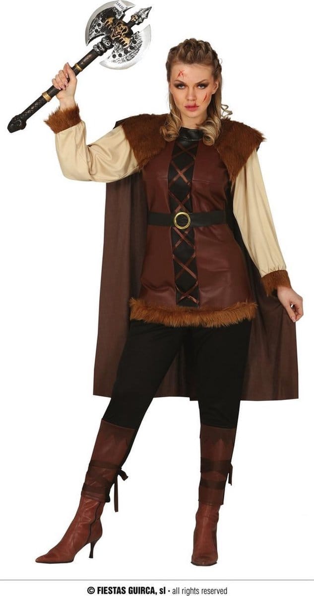 Viking Kostuum Emilia - Maat L