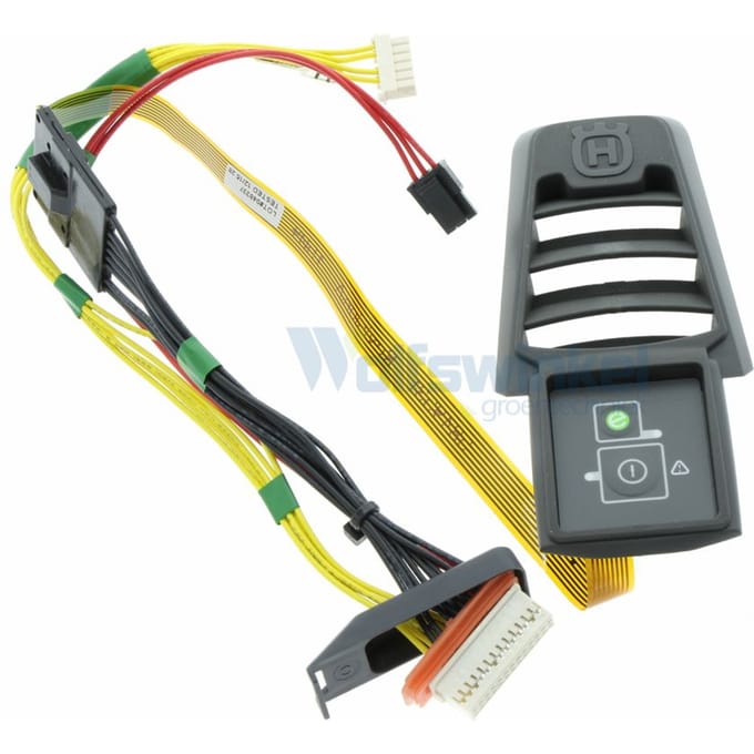Husqvarna aan/uit + kabel accu zagen