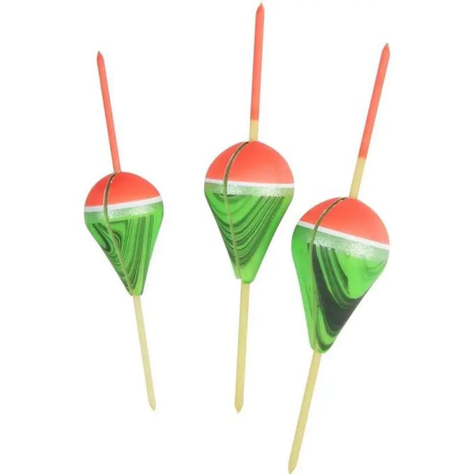 Set van 3 split peren dobbers WaterQueen