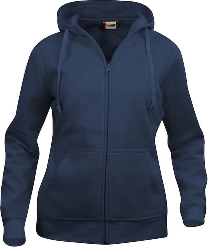 Clique Basic Hoody Full Zip Women 021035 - Dark Navy - XXL