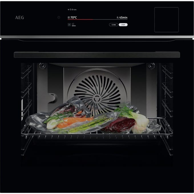 AEG TP9SB831AB combi-stoomoven – 60 cm – Hetelucht + stoom – Wi-Fi – Zwart