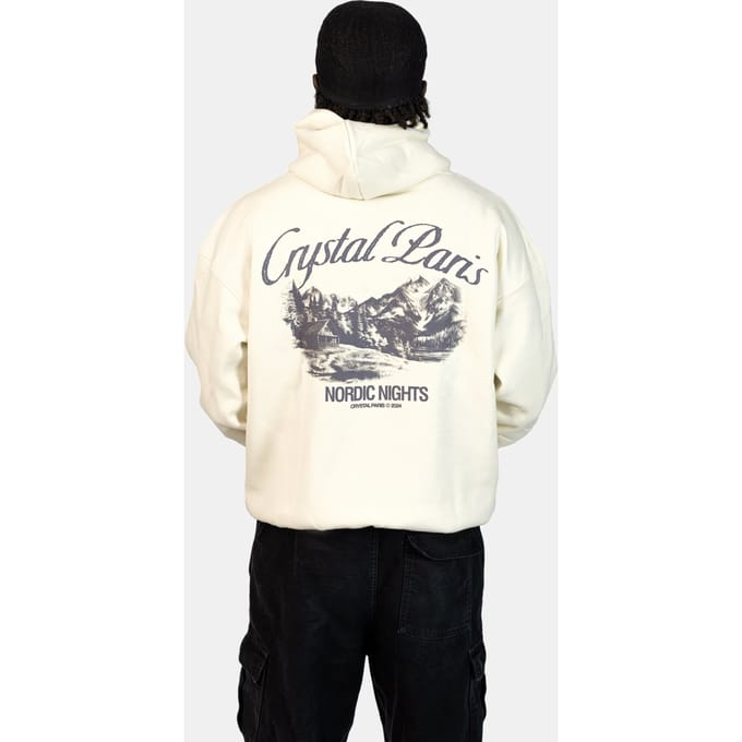 Crystal Paris Oversized hoodie Nature