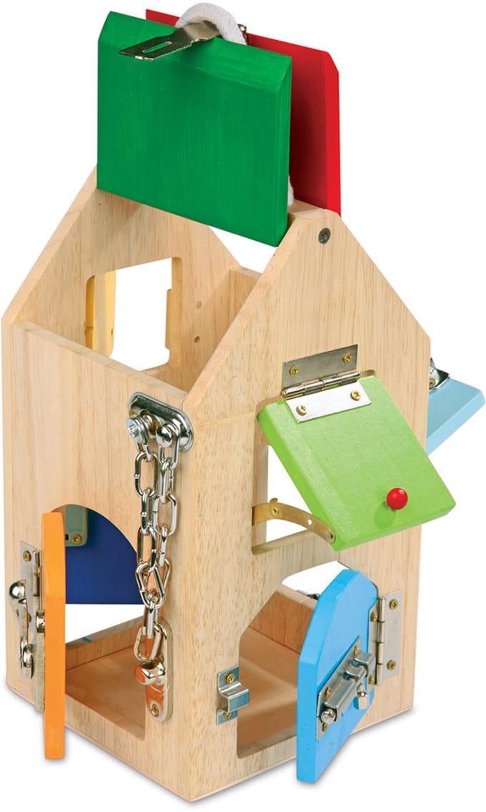 Small Foot - Wooden House of Locks
