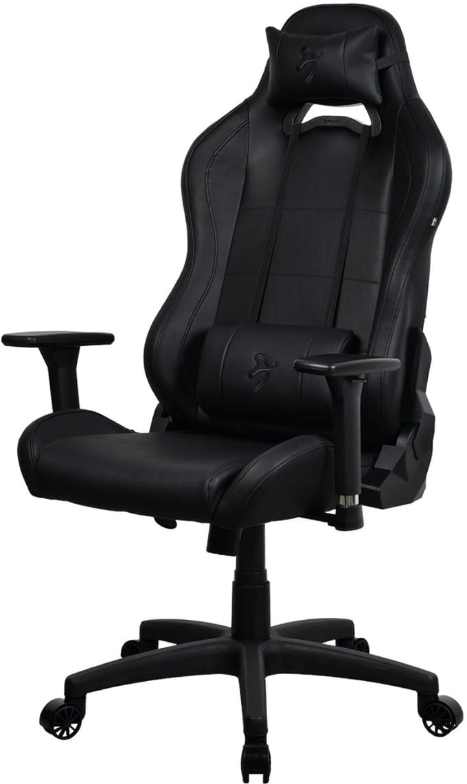 Arozzi Torretta SoftPU Stoel - Zwart - PU Leer - Tot 120 kg