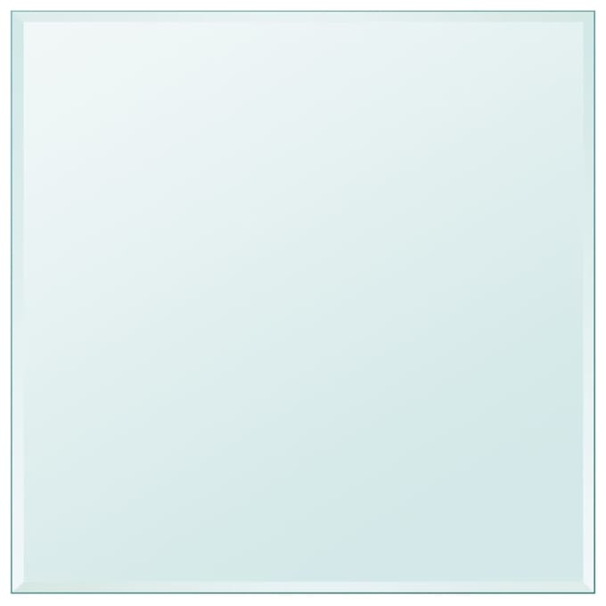 vidaXL - Tafelblad - van - gehard - glas - 700x700 - mm - vierkant