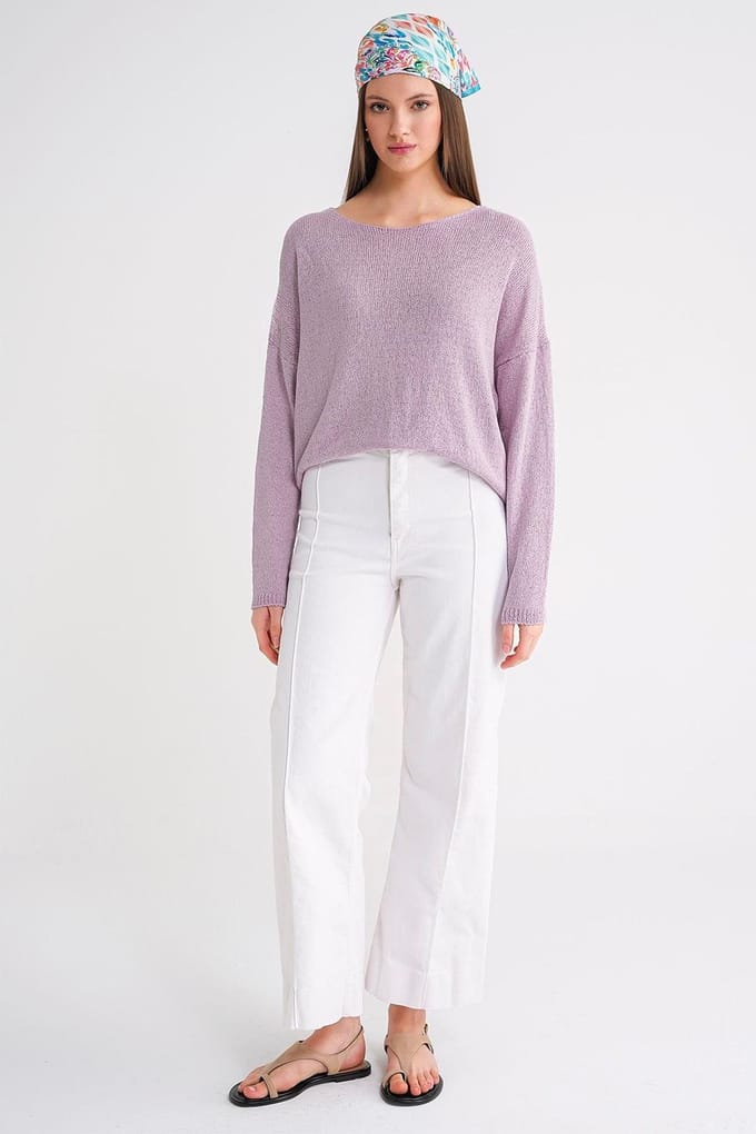Oversized Bootneck Breiwanten