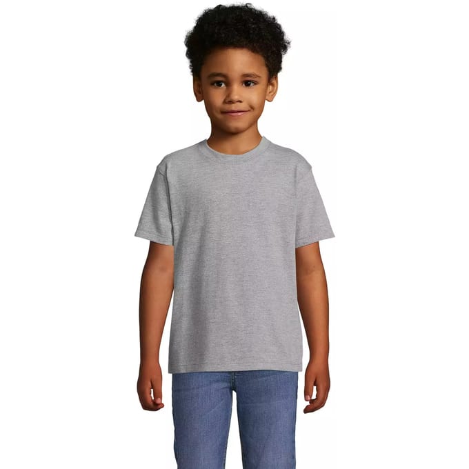 SOL'S Kids´ Imperial T-Shirt L190K - Grey Melange - 4 years (96/104)