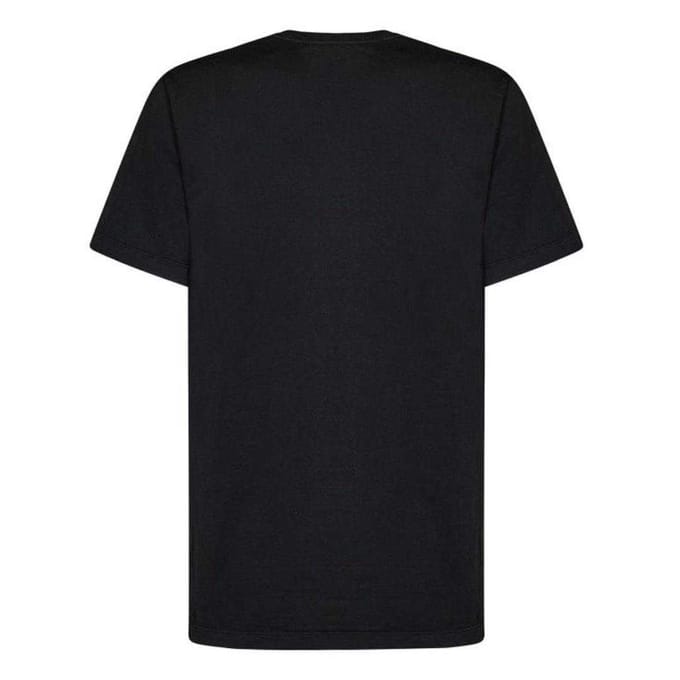 Off White Heren Bookish Laund Slim T-Shirt (Zwart)